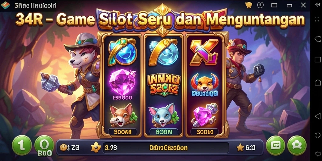 Tampilan gameplay Slot yang menarik dengan desain grafis menawan.