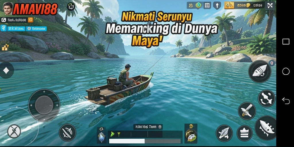 Gameplay seru AMAVI88 dengan suasana memancing yang menakjubkan.
