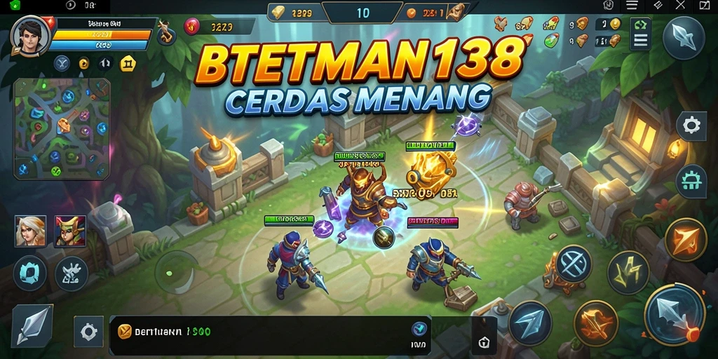 Tampilan gameplay BETMAN138 yang menarik dan strategis.