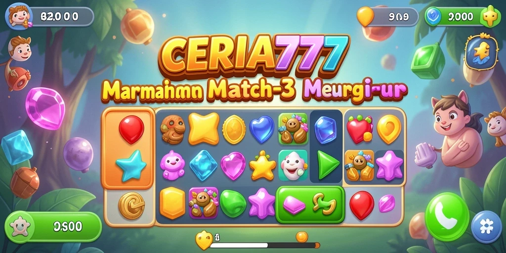 Tampilan menarik dari gameplay CERIA777 yang seru.