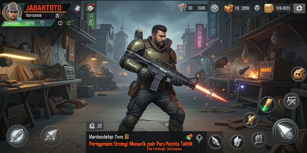 Tampilan gameplay <strong>JABARTOTO</strong> yang penuh strategi dan aksi.