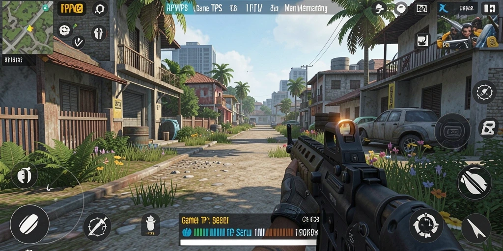 Tampilan gameplay RPVIP8 yang mendebarkan dan penuh aksi.