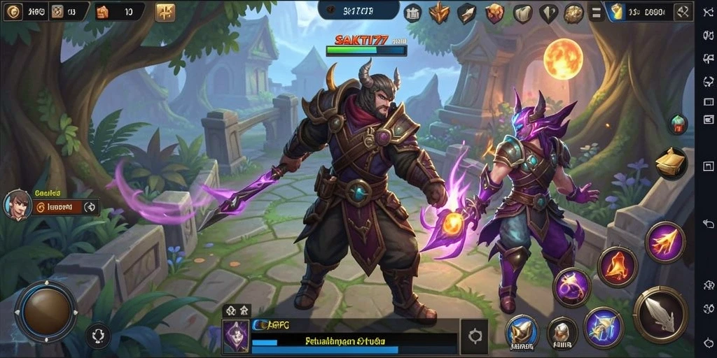 Tampilan menarik dari gameplay SAKTI77 yang penuh aksi.