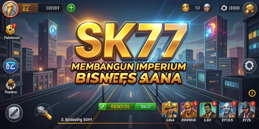 Tampilan menarik dari gameplay <strong>SKY77</strong> yang menunjukkan manajemen bisnis yang dinamis.