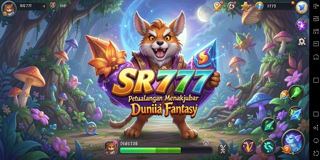Screenshot menampilkan momen seru dalam permainan petualangan SR777.