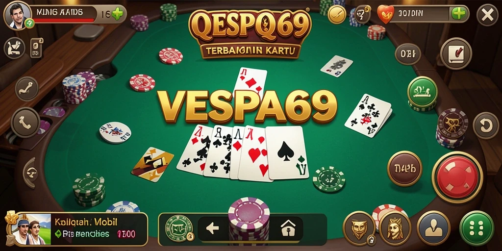 Tampilan gameplay seru dari VESPA69 yang penuh strategi.
